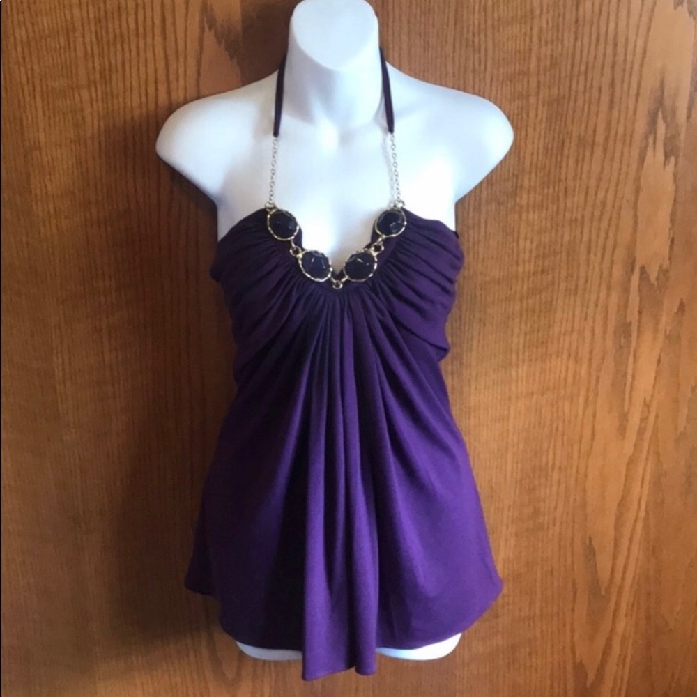 Purple sky halter
